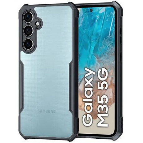 ETUI do Samsung Galaxy M35 5G WZMACNIANE 360° SHOCK CASE + SZKŁO