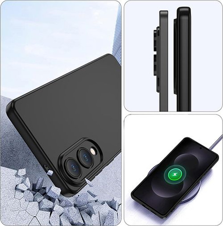 Etui do Samsung Galaxy S25 Edge SILICONE CASE + 2x SZKŁO HARTOWANE