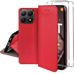 Etui z klapką do Xiaomi 15T SMART MAGNET CASE + 2X SZKŁO HARTOWANE
