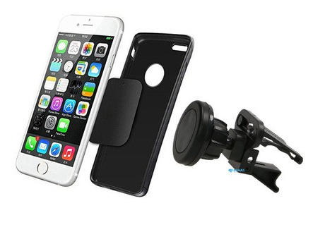 Uchwyt samochodowy magnetyczny na kratkę nawiewu