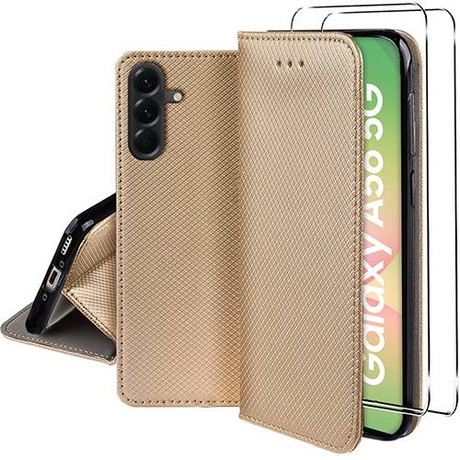 Etui do Samsung Galaxy A56 5G SMART MAGNET CASE + 2X SZKŁO HARTOWANE