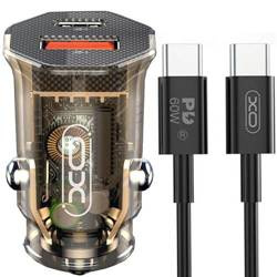 Szybka Ładowarka samochodowa 30W 3A USB-C + kabel