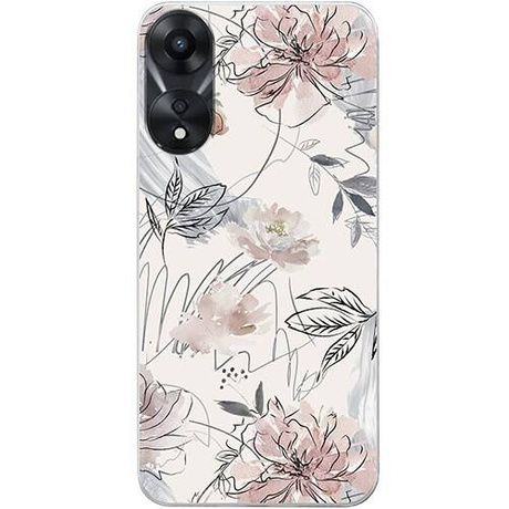 Etui do Oppo A78 5G / A58 5G wzory CASE + SZKŁO