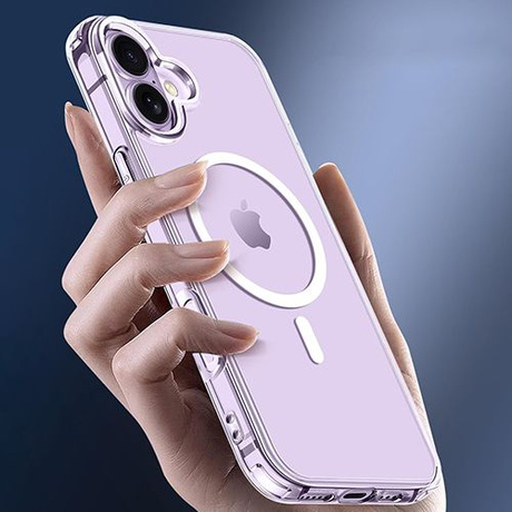 Etui do iPhone 17 DO MAGSAFE WZMACNIANE ANTI SHOCK CLEAR CASE + 2x Szkło 9H