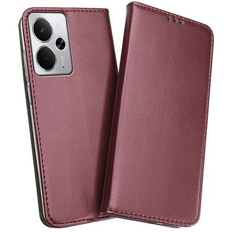 Etui do Realme 14 5G / 14T 5G skórzane magnetyczne z klapką + 2x SZKŁO HARTOWANE