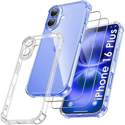 Etui do iPhone 16 Plus ANTI SHOCK CASE + 2X SZKŁO HARTOWANE