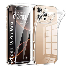 Etui SLIM CASE do iPhone 16 Pro Max + 2x SZKŁO SZYBKA 9H