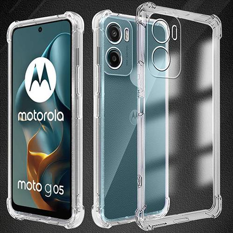 Etui do Motorola Moto G05 / E15 ANTI SHOCK CASE + 2x SZKŁO HARTOWANE