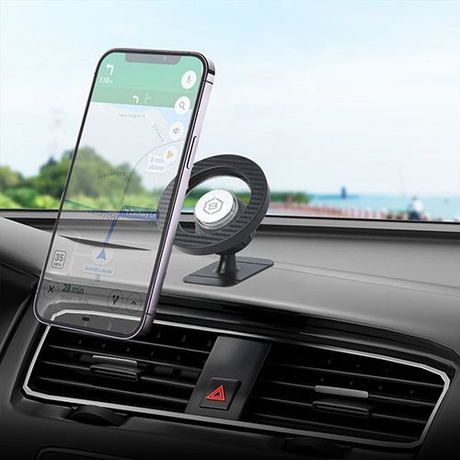 Blavec MOCNE MOCOWANIE UCHWYT SAMOCHODOWY DO MAGSAFE AUTA NA TELEFON Deskę Kokpitu