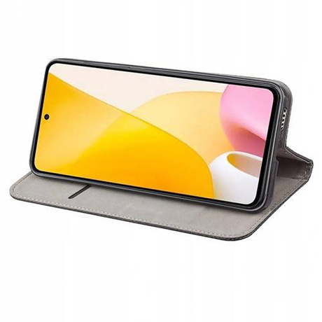 Etui do Xiaomi 12 Lite SMART MAGNET CASE + SZKŁO HARTOWANE