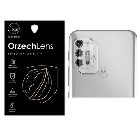 SZKŁO na APARAT obiektyw do Motorola Moto G30 OrzechLens