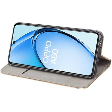 Etui do Oppo A60 SMART MAGNET CASE + SZKŁO HARTOWANE