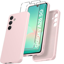 Etui do Samsung Galaxy A26 5G SILICONE CASE + 2x SZKŁO HARTOWANE