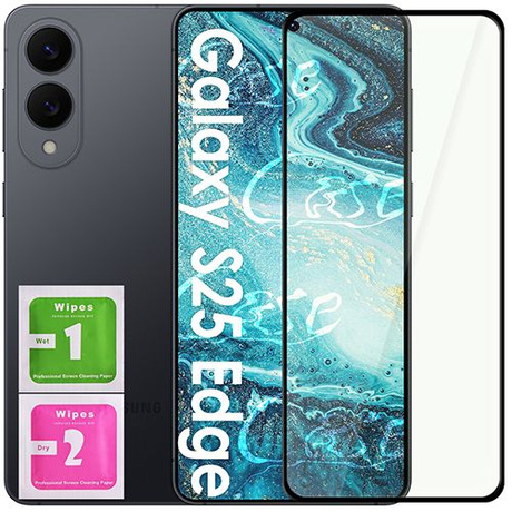 Etui do Samsung Galaxy S25 Edge Silicone do Magsafe  + 5D SZKŁO HARTOWANE