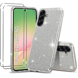 Etui BLING BROKAT CASE do Samsung Galaxy A56 5G + SZKŁO HARTOWANE