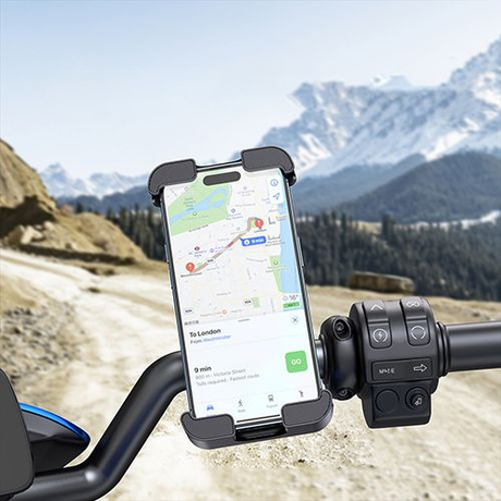 UCHWYT ROWEROWY NA TELEFON MOTOCYKLOWY UCHWYT NA KIEROWNICĘ MOCNY REGULACJA