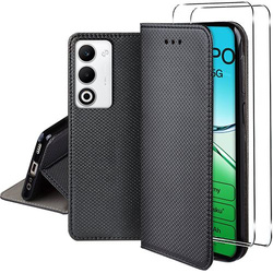 Etui do Oppo A5 5G SMART MAGNET CASE + 2X SZKŁO HARTOWANE