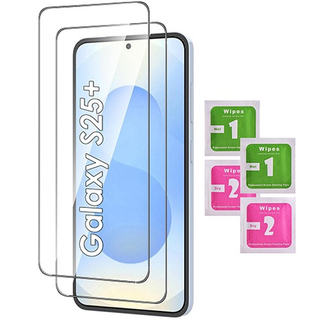 Etui do Samsung Galaxy S25 Plus 5G CLEAR VIEW Cover Case + 2x SZKŁO HARTOWANE