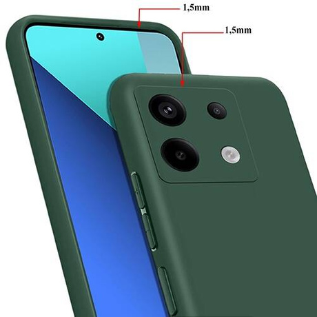 Etui SOFT MATT CASE do Xiaomi Redmi Note 13 4G + SZKŁO HARTOWANE