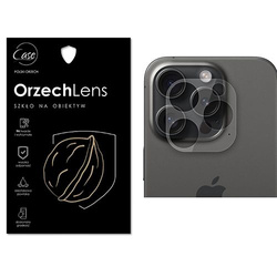 SZKŁO na APARAT obiektyw do iPhone 15 Pro / 15 Pro Max OrzechLens
