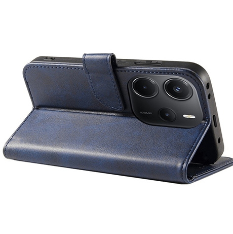Etui do Xiaomi Redmi Note 14 4G SKÓRZANE SKIN + 2x SZKŁO HARTOWANE 9H