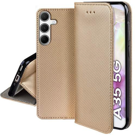 Etui do Samsung Galaxy A35 5G SMART MAGNET CASE + SZKŁO HARTOWANE