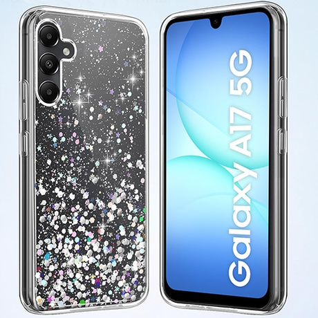 Etui do Samsung Galaxy A17 5G BROKATOWE CASE + 2x SZKŁO HARTOWANE