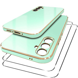 Etui do Samsung Galaxy A56 5G LUXURY CASE + 2x SZKŁO HARTOWANE