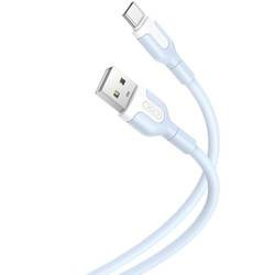 XO Kabel wzmacniany USB-C 2,1A 1M