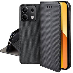Etui do Xiaomi Redmi Note 13 5G SMART MAGNET CASE + SZKŁO HARTOWANE