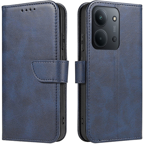 Etui do Xiaomi Redmi 15C 4G / 5G SKÓRZANE SKIN + 2x SZKŁO HARTOWANE 9H