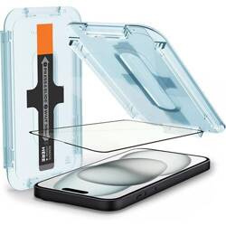 SZKŁO HARTOWANE 5D do iPhone 15 Plus pełne na cały ekran + ramka instalacyjna