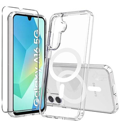 Etui do Samsung Galaxy A16 4G / 5G Silicone do Magsafe + SZKŁO HARTOWANE