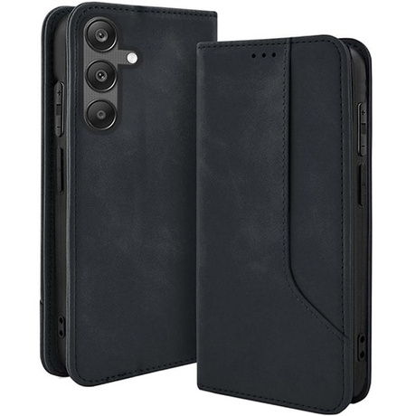 Etui do Samsung Galaxy M35 5G Skórzane Magnetyczne + 2x SZKŁO HARTOWANE 9H