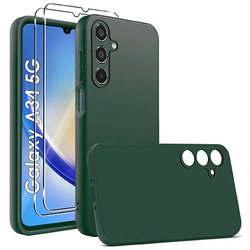 Etui SOFT MATT CASE do Samsung Galaxy A34 5G + 2x SZKŁO