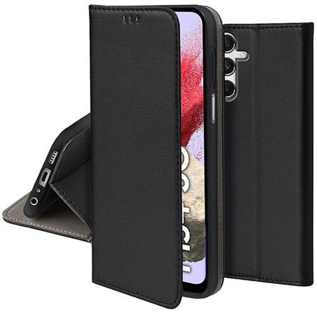 Etui do Samsung Galaxy M34 5G skórzane magnetyczne z klapką + SZKŁO HARTOWANE