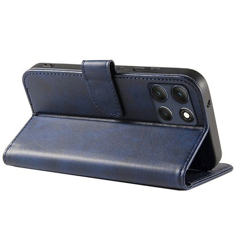 Etui do Motorola Moto G86 5G / G86 Power 5G SKÓRZANE SKIN + 2x SZKŁO HARTOWANE 9H