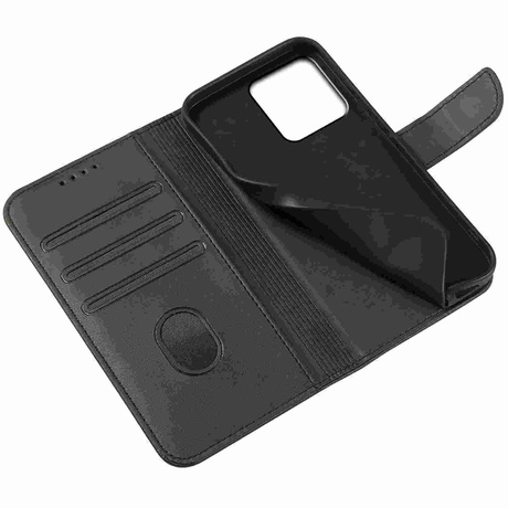 Etui do Oppo A40 | A40m Skórzane Portfel SKIN CASE + 2x SZKŁO ochronne