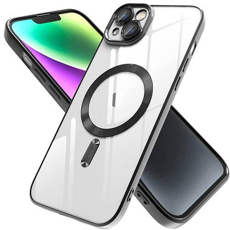 Etui do iPhone 14 Silicone do Magsafe  + SZKŁO HARTOWANE