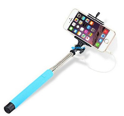 Uchwyt do zdjęć kijek selfie monopod z kablem