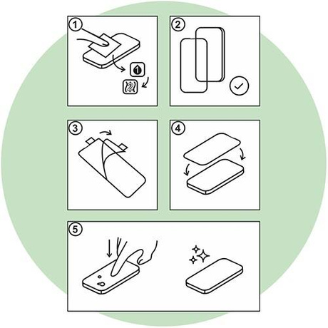 SZKŁO HYBRYDOWE na cały ekran do iPhone 17 Pro