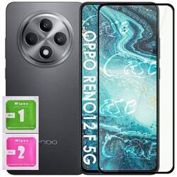 SZKŁO HARTOWANE 5D do Oppo Reno 12F 5G / 12 FS 5G szybka na cały ekran