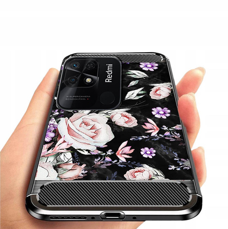 Etui do Xiaomi Redmi 10C wzory CASE + SZKŁO