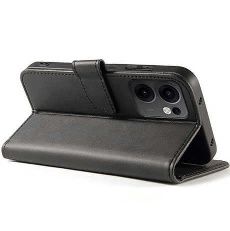 Etui do Oppo Reno 13F 5G / 13 FS 5G SKÓRZANE SKIN + 2x SZKŁO HARTOWANE 9H