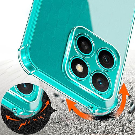 Etui do Honor X8c ANTI SHOCK CASE + 2x SZKŁO HARTOWANE