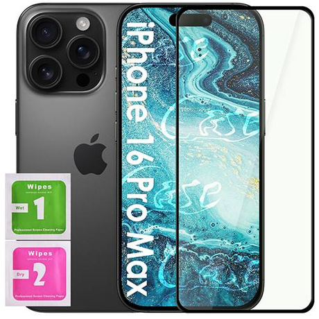 ETUI do iPhone 16 Pro Max MAGSAFE MATOWE CASE + SZKŁO HARTOWANE 5D