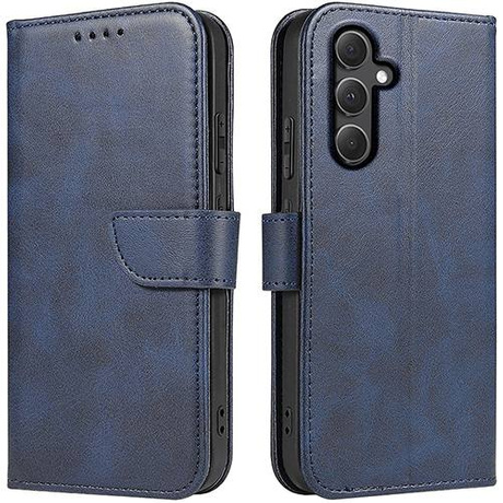 Etui do Samsung Galaxy A15 4G / A15 5G SKÓRZANE SKIN + SZKŁO HARTOWANE