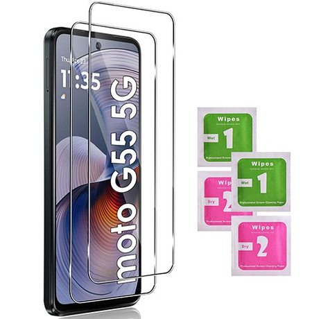 Etui do Motorola Moto G55 5G SMART MAGNET CASE + 2X SZKŁO HARTOWANE