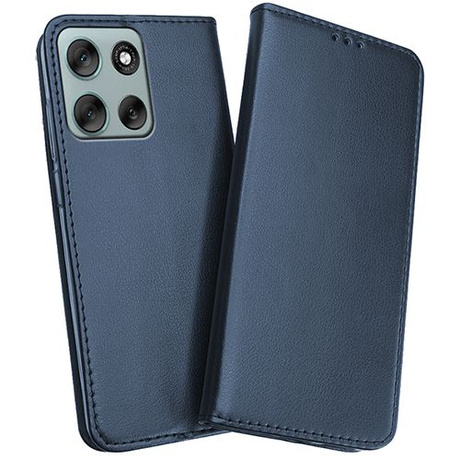 Etui do Motorola Moto G56 5G skórzane magnetyczne z klapką + 2x SZKŁO HARTOWANE