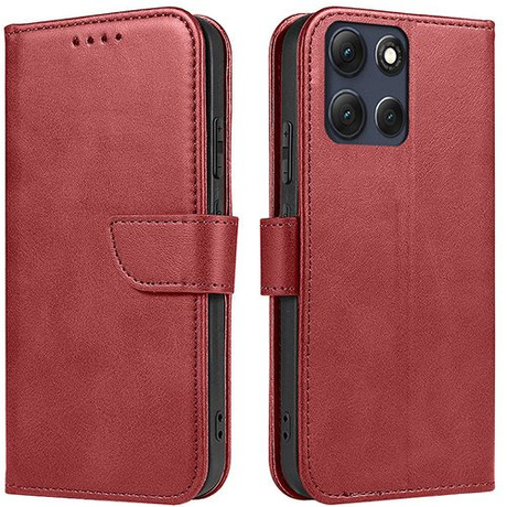 Etui do Motorola Moto G56 5G SKÓRZANE SKIN + 2x SZKŁO HARTOWANE 9H